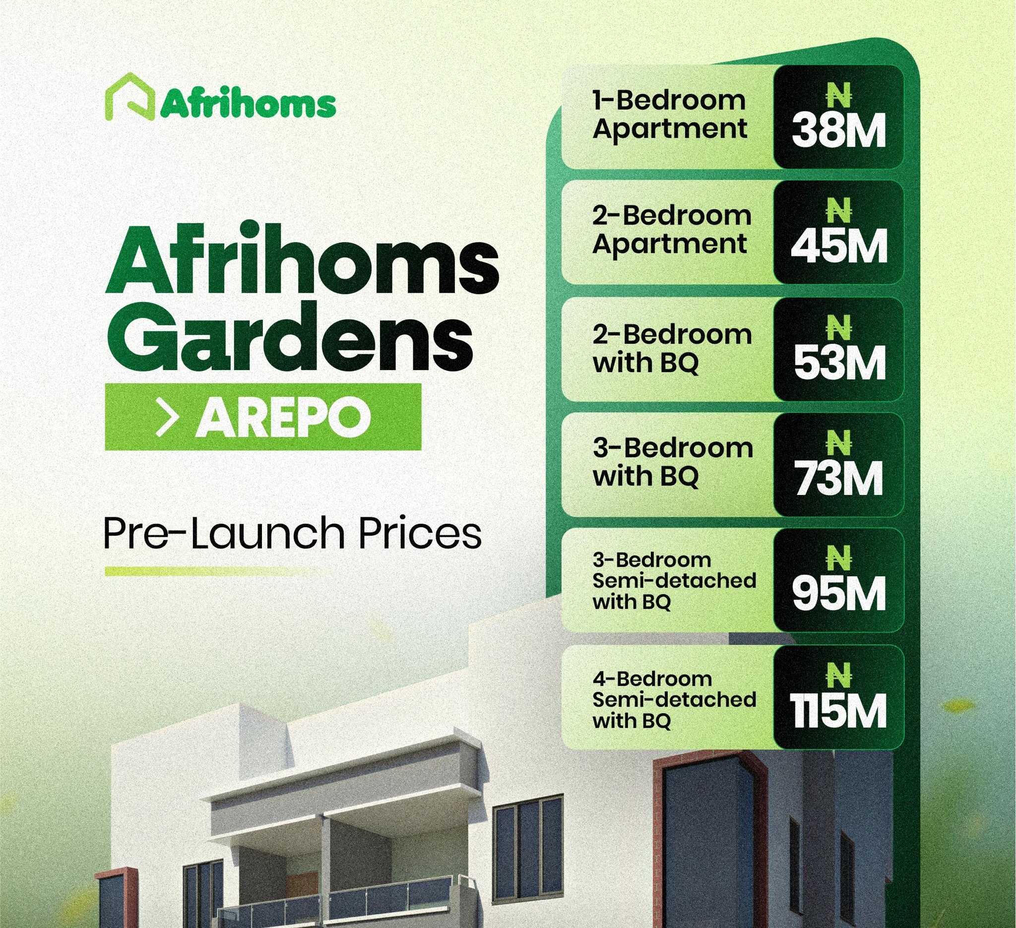 Residential development by Afrihoms